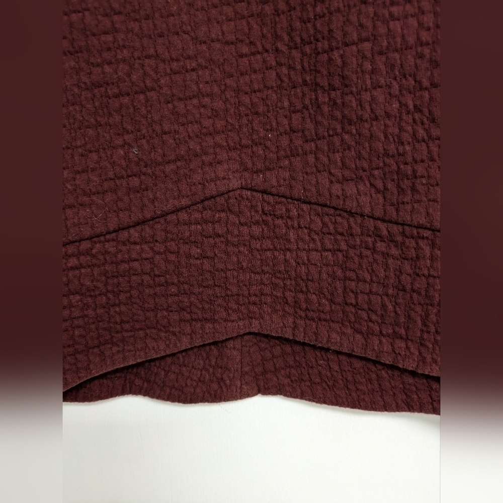COKLUCH Riviere women's pullover - Cassis Crinkle size XS - Picture 5 of 12